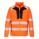 Portwest DX473 DX4 Hi-Vis Hybrid Baffle kabát Narancs/Fekete - L
