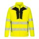Portwest DX473 DX4 Hi-Vis Hybrid Baffle kabát Sárga/Fekete - L
