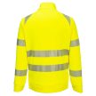Portwest DX477 DX4 Hi-Vis kapucnis cipzáras pulóver Sárga/Fekete - 4XL
