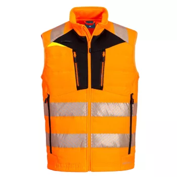   Portwest DX479 DX4 Hi-Vis Softshell Mellény Narancs/Fekete - S
