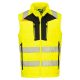 Portwest DX479 DX4 Hi-Vis Softshell Mellény Sárga/Fekete - M