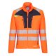 Portwest DX481 DX4 Hi-Vis Zip Base felső Narancs/Fekete - L