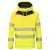 Portwest DX483 DX4 Hi-Vis kapucnis pulóver Sárga/Fekete - XL