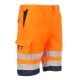 Portwest E043 Hi-Vis rövidnadrág Narancs/Navy - XS