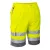 Portwest E043 Hi-Vis rövidnadrág Sárga/Szürke - M