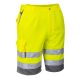 Portwest E043 Hi-Vis rövidnadrág Sárga/Szürke - XXL
