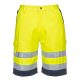 Portwest E043 Hi-Vis rövidnadrág Sárga/Navy - XS