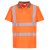 Portwest EC10 Eco Hi-Vis S/S póló (6-os csomag) Narancs - S