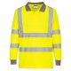 Portwest EC11 Eco Hi-Vis L/S póló (6-os csomag) Sárga - M