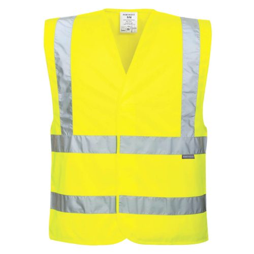 Portwest EC76 Eco Hi-Vis mellény (10 csomag) Sárga - 4XL/5XL
