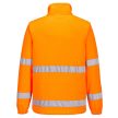 Portwest F302 Hi-Vis 1/2 Zip polár pulóver Narancs - M