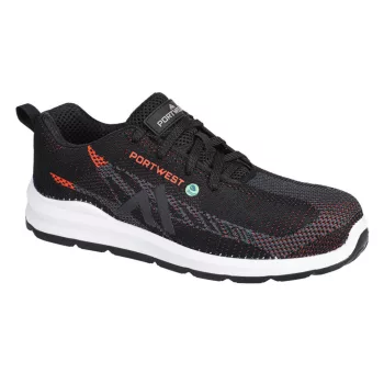   Portwest FC06 Eco Fly Composite Trainer S1PS SR FO Fekete/Sárga - 36