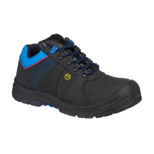 Portwest FD27 Compositelite Protector biztonsági cipő S3 ESD HRO Fekete/Kék - 41