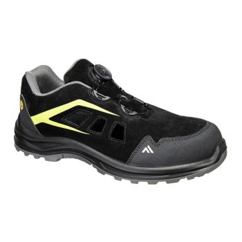   Portwest FE06 Composite szandál S1 ESD SR FO Fekete/Zöld - 37