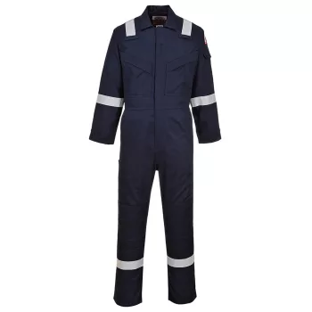   Portwest FR21 Szuper könnyített lángálló overál, 210g Navy - M
