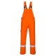 Portwest FR27 Bizflame Plus kantáros nadrág Narancs - L