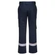 Portwest FR401 Bizflame Plus Lightweight Stretch lángálló nadrág Navy - M