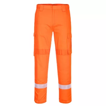   Portwest FR401 Bizflame Plus Lightweight Stretch lángálló nadrág Narancs - 3XL