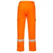 Portwest FR412 FR Lightweight antisztatikus nadrág Narancs - L