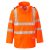 Portwest FR41 Sealtex Flame Hi-Vis lángálló esőkabát Narancs - S