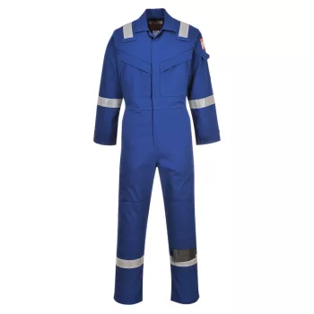   Portwest FR50 Lángálló, antisztatikus overál, 350g Royal kék - XXL