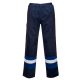 Portwest FR56 Bizflame Plus kéttónusú nadrág Navy/Royal - 3XL