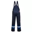 Portwest FR57 Bizflame Plus kantáros nadrág Navy/Royal - M