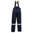 Portwest FR58 FR Anti-Static téli mellesnadrág Navy - M