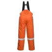 Portwest FR58 FR Anti-Static téli mellesnadrág Narancs - S