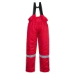 Portwest FR58 FR Anti-Static téli mellesnadrág Piros - L