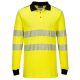 Portwest FR702 WX3 Lángálló Hi-Vis pólóing Sárga/Fekete - 3XL