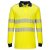 Portwest FR702 WX3 Lángálló Hi-Vis pólóing Sárga/Navy - M