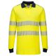 Portwest FR702 WX3 Lángálló Hi-Vis pólóing Sárga/Navy - S