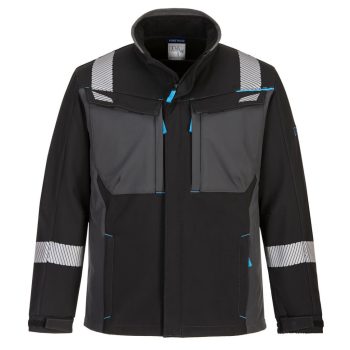 Portwest FR704 WX3 lángálló softshell dzseki Fekete - S