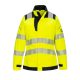 Portwest FR715 PW3 FR Hi-Vis női lángálló kabát Sárga/Fekete - M