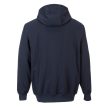 Portwest FR81 FR kapucnis pulóver Navy - XL