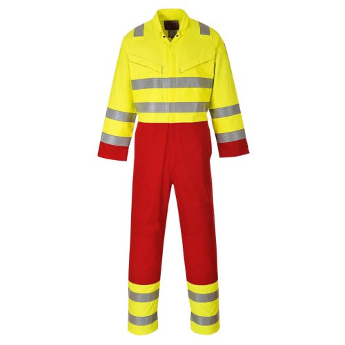 Portwest FR90 Bizflame Work Hi-Vis overál Sárga - 3XL