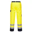 Portwest FR92 Bizflame Work Hi-Vis nadrág Sárga - XL