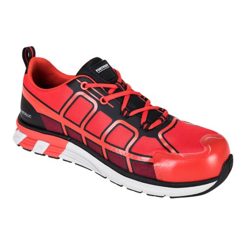 Portwest FT17 OlymFlex Barcelona SBP AE Trainer Piros/Fekete - 42