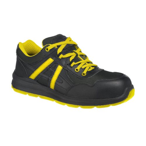 Portwest FT60 Compositelite Mersey Trainer S1P Fekete/Sárga - 39