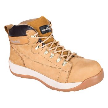   Portwest FW31 Steelite Mid Cut Nubuck védőbakancs SB HRO Méz - 38