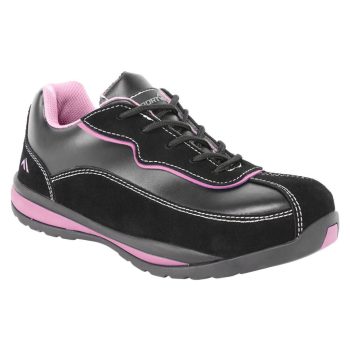 Portwest FW39 Steelite női Trainer S1P HRO Fekete/Pink - 37