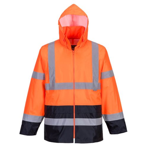 Portwest H443 Hi-Vis Classic Contrast esődzseki Narancs/Navy - S