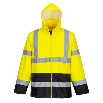   Portwest H443 Hi-Vis Classic Contrast esődzseki Sárga/Fekete - 3XL