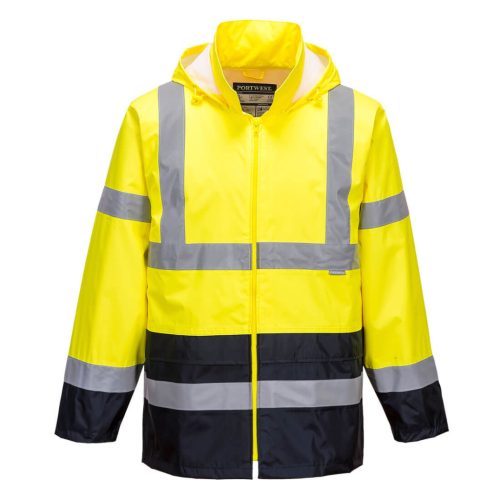 Portwest H443 Hi-Vis Classic Contrast esődzseki Sárga/Navy - XL