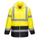 Portwest H443 Hi-Vis Classic Contrast esődzseki Sárga/Navy - M