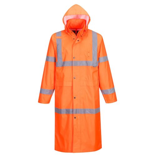 Portwest H445 Jól láthatósági esőköpeny 122cm Narancs - M