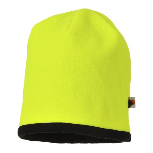 Portwest HA14 Kifordítható HiVis sapka Sárga/Fekete