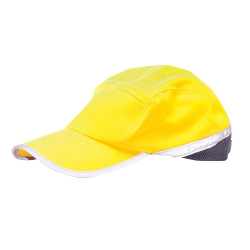 Portwest HB10 Hi-Vis Baseball sapka Sárga/Navy
