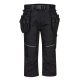 Portwest KX344 KX3 3/4 Holster rövidnadrág Fekete - 36